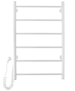 Полотенцесушитель электрический Domoterm Классик DMT 109-6 50х80 EK L белый